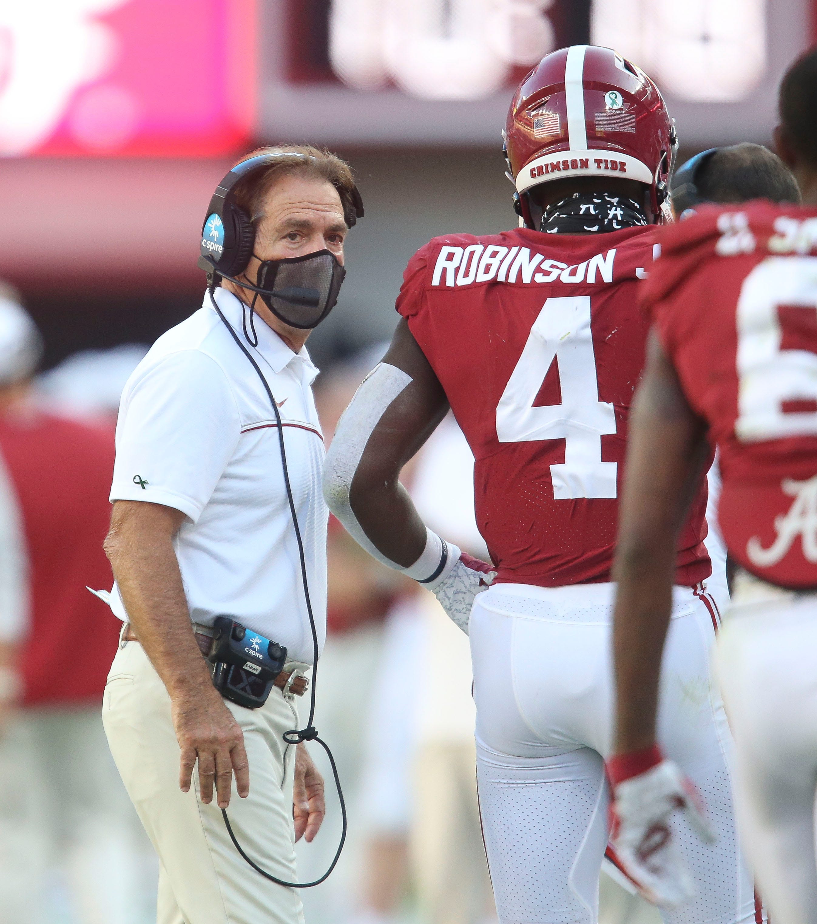 Will Nick Saban be able to coach remotely when Alabama plays UGA?