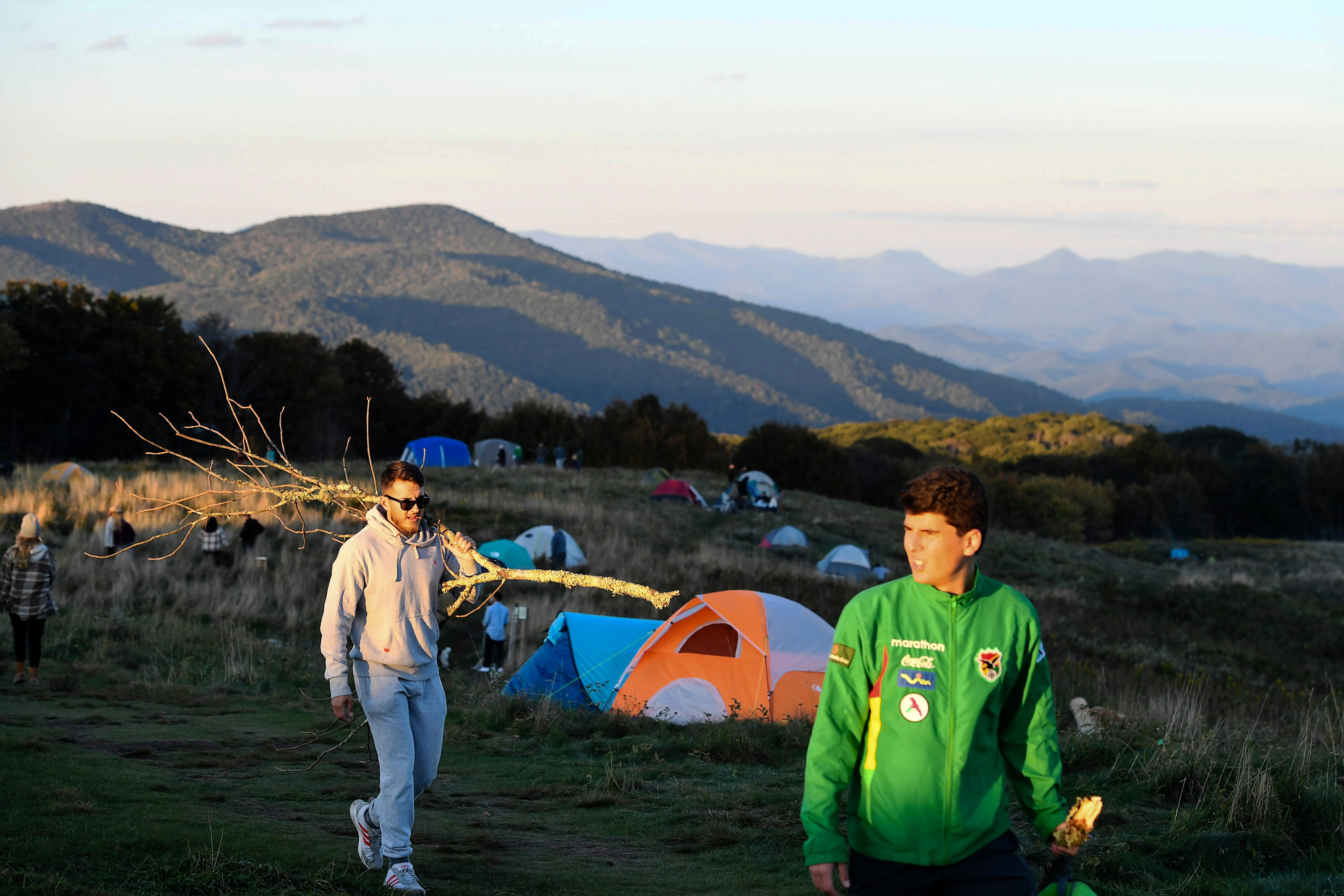 camping on max patch