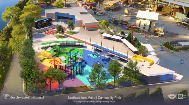 Summerfest's new Northwestern Mutual Community Park is among the projects designed by Eppstein Uhen Architects. EUA is acquiring Performa Inc.