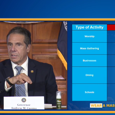 Gov. Andrew Cuomo announced regulations on Tuesday