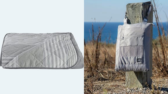 The famous Uggs in blanket form.