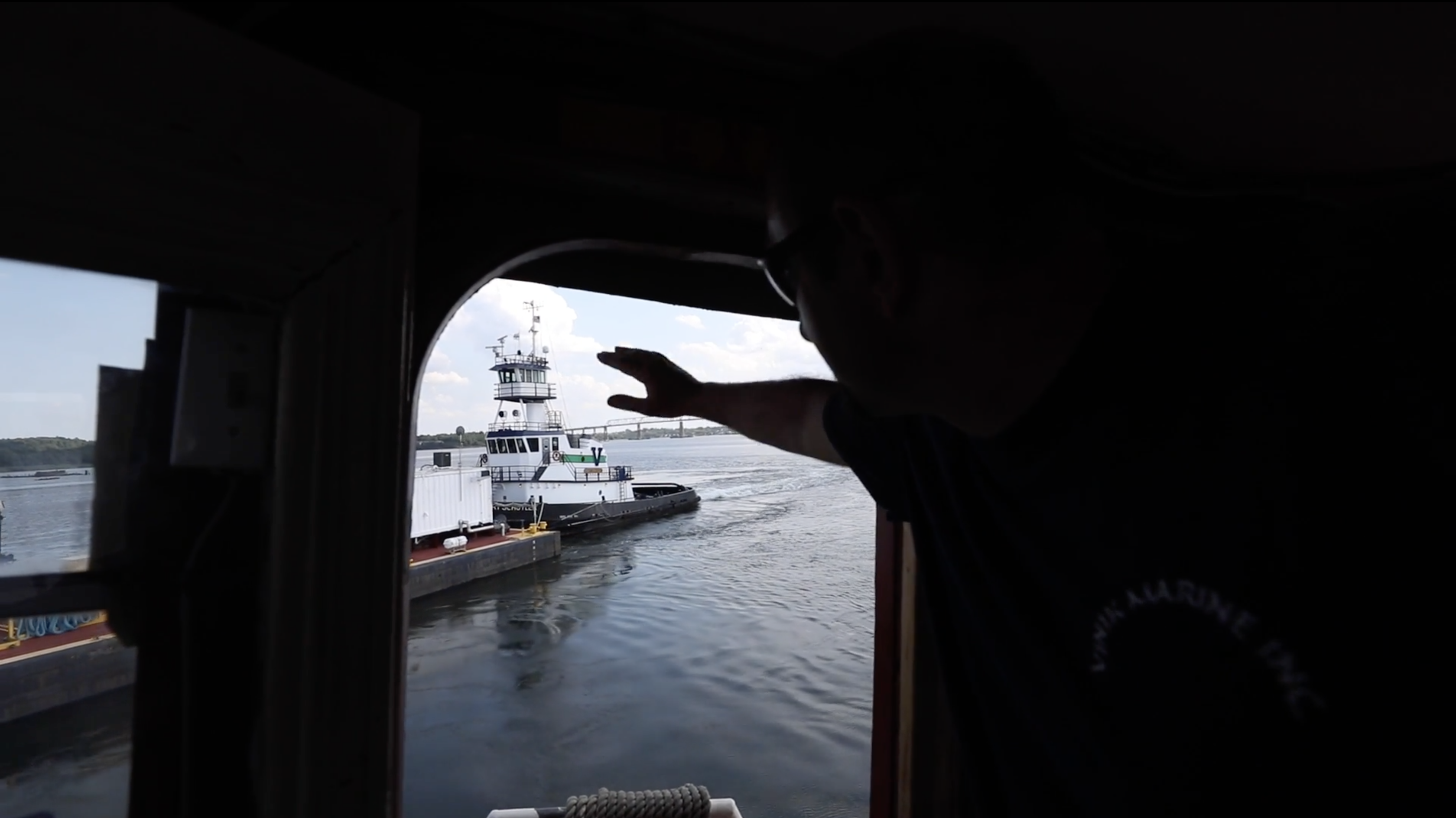 Mike Vinik is a tugboat pilot and the owner and operator of Vinik Marine.