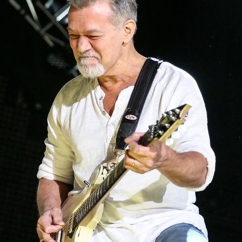 Eddie Van Halen died of cancer Oct. 6, his son, Wo