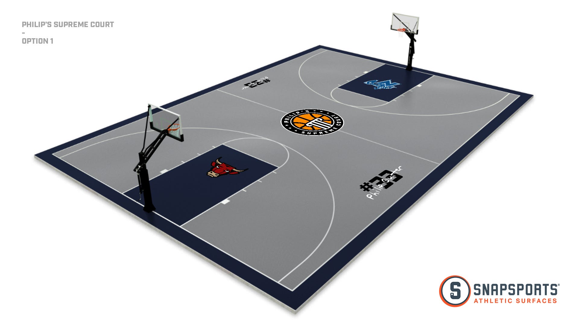 basketball court on the supreme court