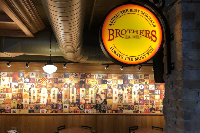 Brothers Bar and Grill is reopening at 1213 N. Water St. on Oct. 8. It is twice the size of its previous space and now has a full kitchen, 45 TVs, outdoor beer garden and more.