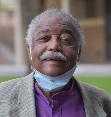 Charles Hicks poses for a portrait in Washington, D.C., on Oct. 5, 2020. Hicks, a lifelong civil rights activist, organized a Black Fathers Matter motorcade through the nation's capital this year.