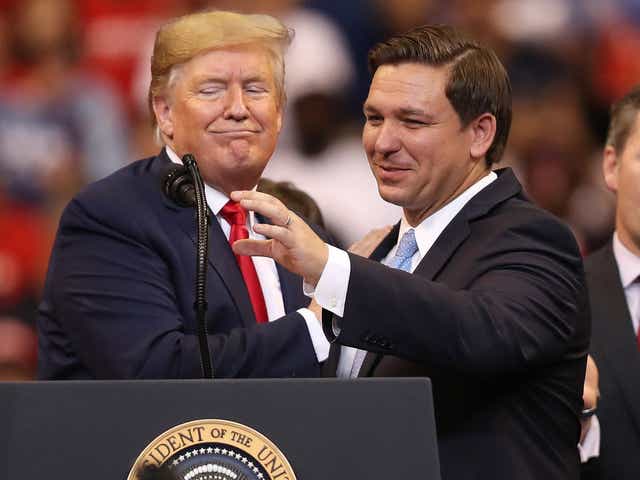 Florida Battleground White House Pressure Builds For Gov Ron Desantis