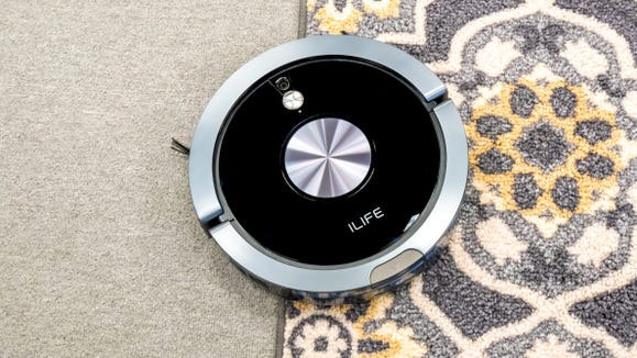 Say bye-bye to dusty floors with this iLife robot vacuum.