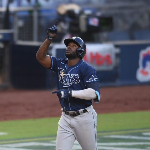 Randy Arozarena has slugged three home runs agains