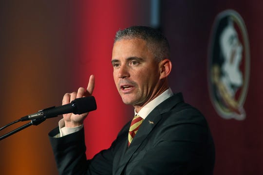 Mike Norvell, in his first season, is Florida State's third coach in four years.
