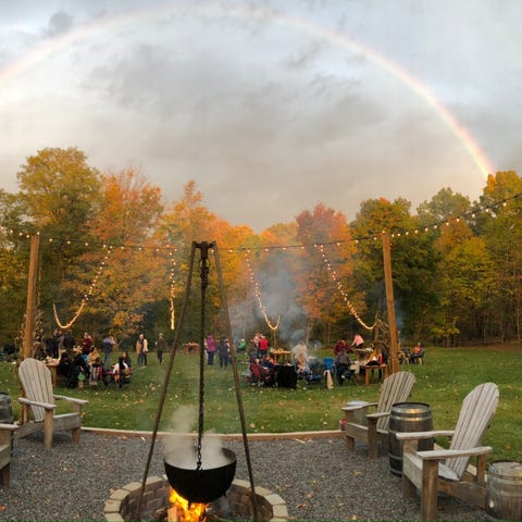 The folks at Kettle Ridge Farm cannot promise a ra