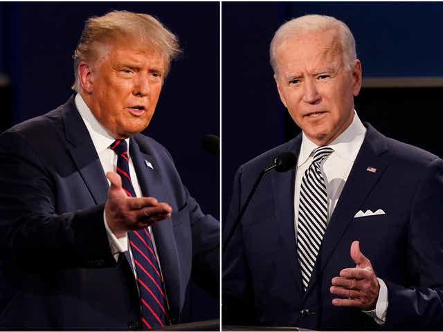 Trump, Biden make final pitches in Tampa Thursday as election nears