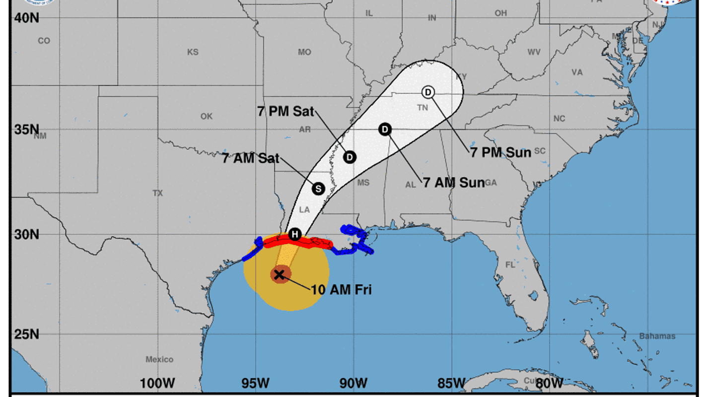 Hurricane Delta Makes Landfall In Louisiana On Already Battered Coast More Than 200k Power Outages Reported Latest News Era