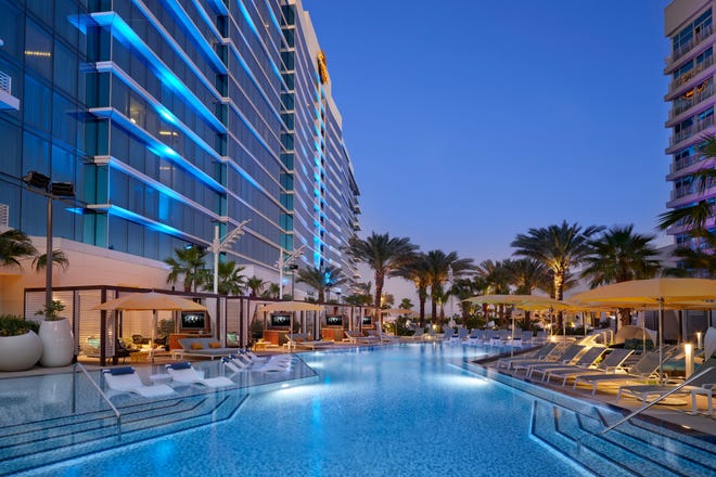 You're paying for access to that hotel pool, so you might as well use it.