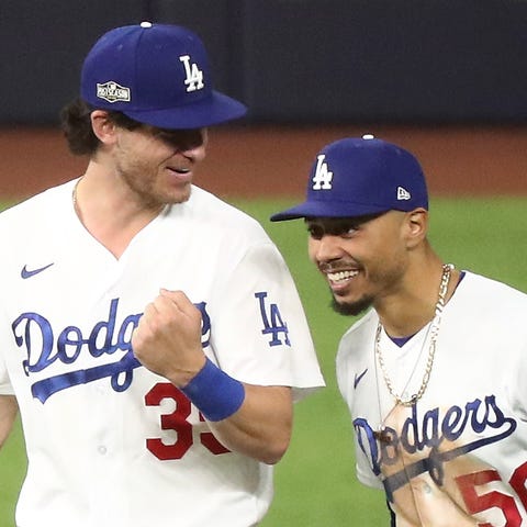 The Dodgers had baseball's best record in the regu