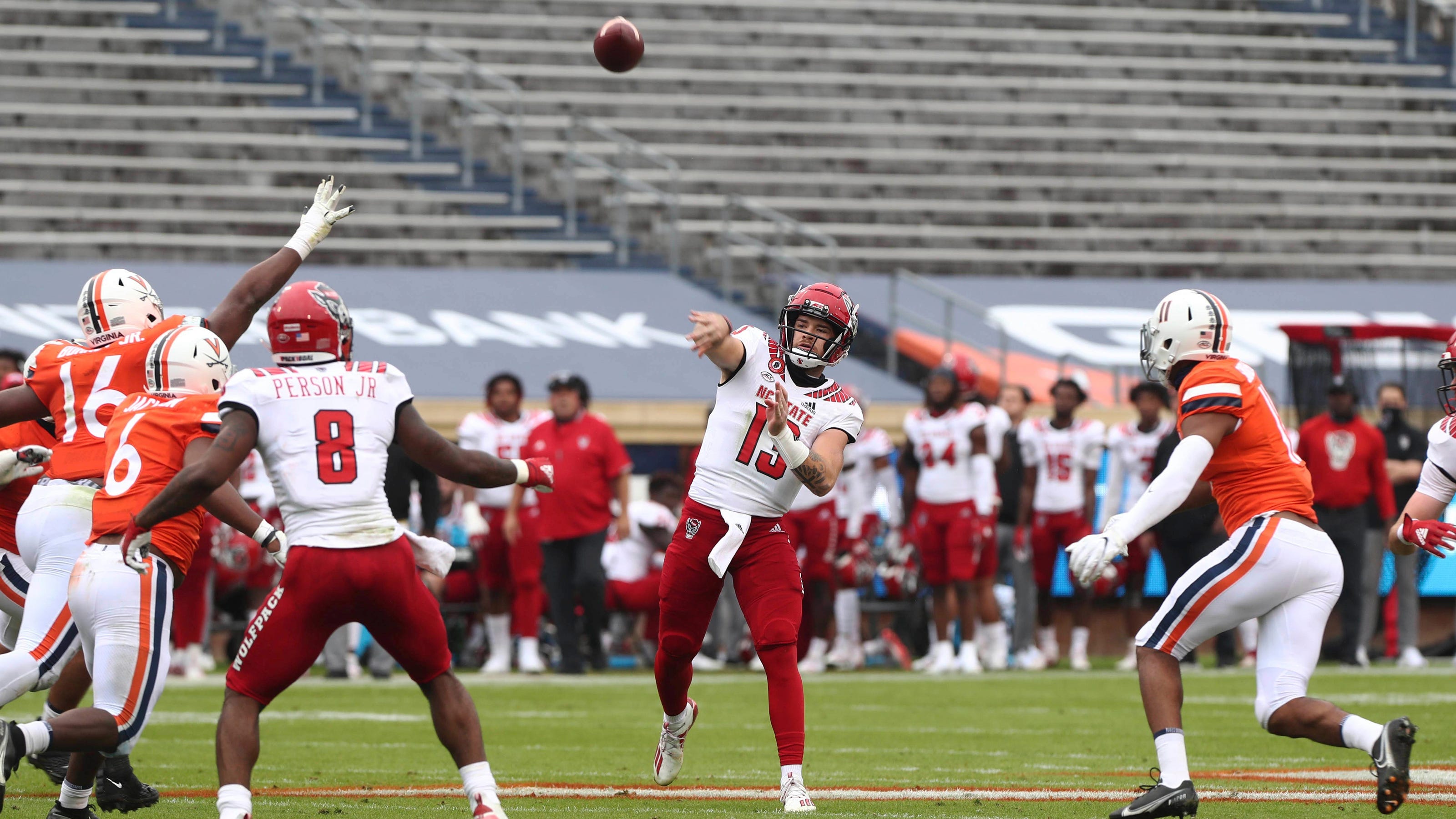 NC State Wolfpack, Virginia Cavaliers, football, ACC