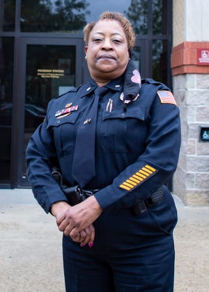 Lt. Col Kathleen Lanier poses for a portrait at the Memphis Police Department on Friday, October 9, 2020.