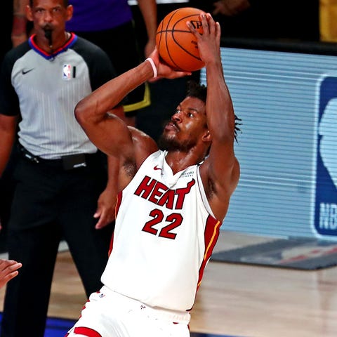 Jimmy Butler scored 35 huge points to keep the Hea