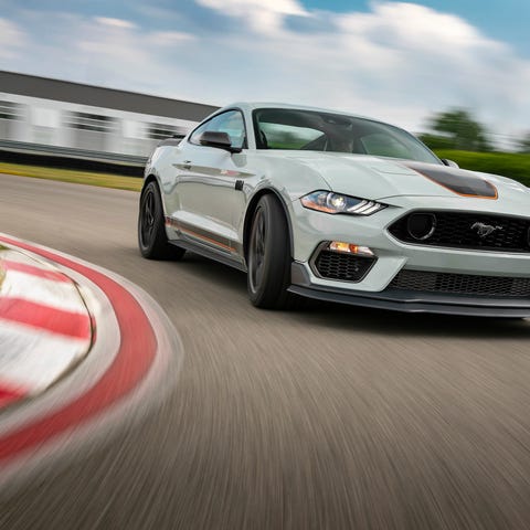 After a 17-year hiatus, the 2021 Mustang Mach 1 fa