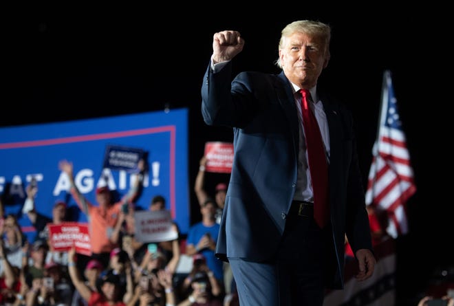 President Donald Trump’s return to the campaign trail last week began with a Monday rally in Sanford. Trump is visiting Florida communities with large numbers of seniors as he works to boost his flagging support with this key demographic.