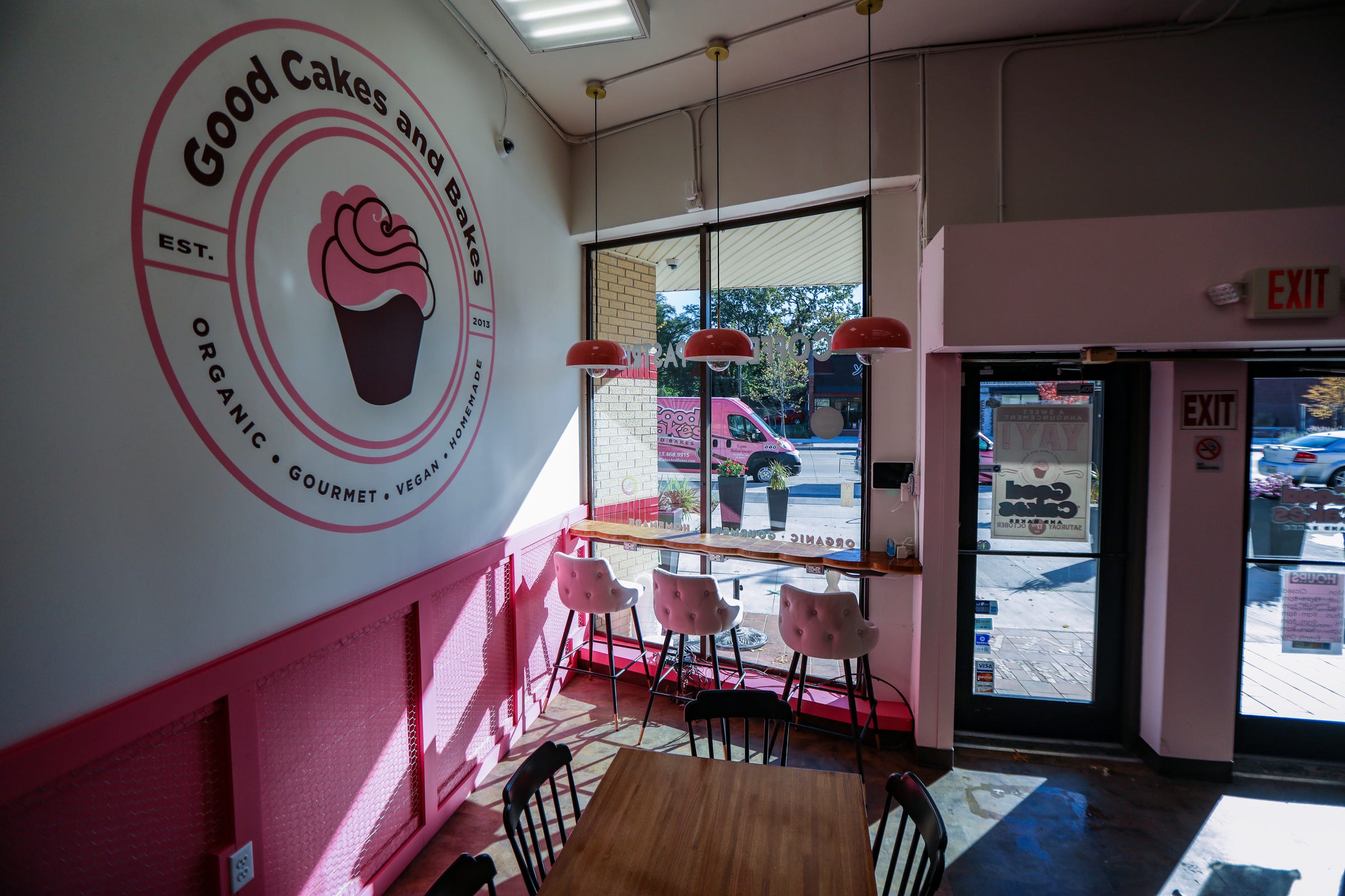 Good Cakes and Bakes on Livernois Avenue is on the Avenue of Fashion in Detroit and is reopening on Oct. 17th, after an interior remodel and redesign for social distancing.