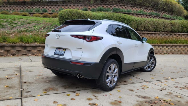 The hatchback 2020 Mazda CX-30 is a more utilitarian version of the brand's sexy Mazda 3 sedan.