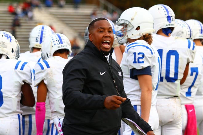 Austin Holman is the head football coach at Scotch Plains. He played football at Randolph and Bowling Green, and has been an assistant coach since January 2004. He is also the head track and field coach at Elizabeth High School.