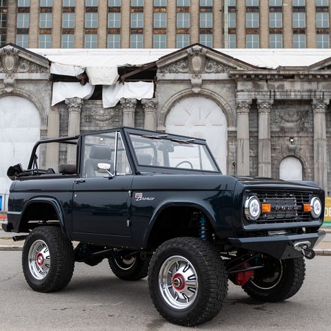 This 1968 re-imagined Ford Bronco is owned by Sean