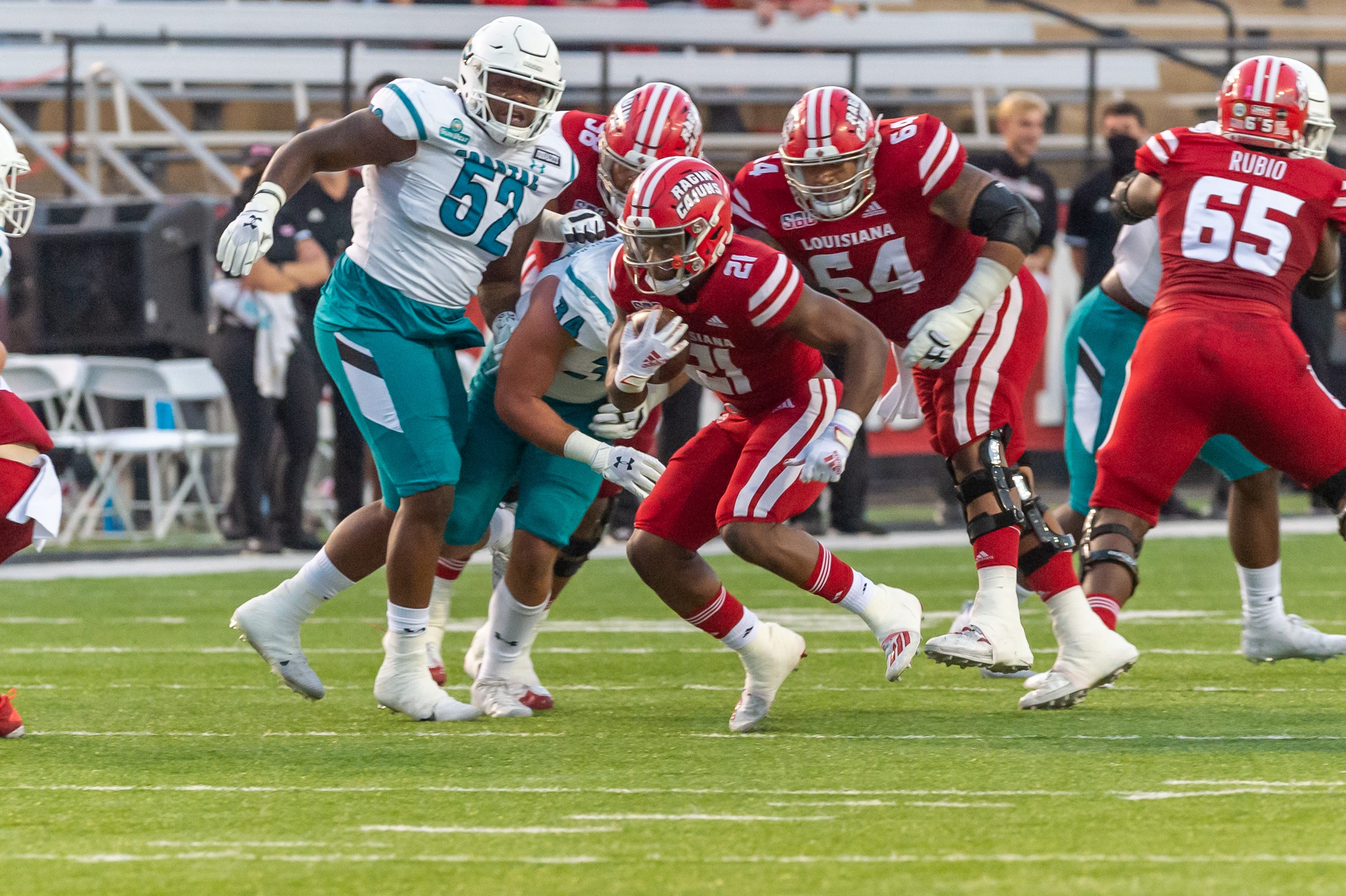 Louisiana football Watch Cajuns' 2minute drill, firsthalf scoring