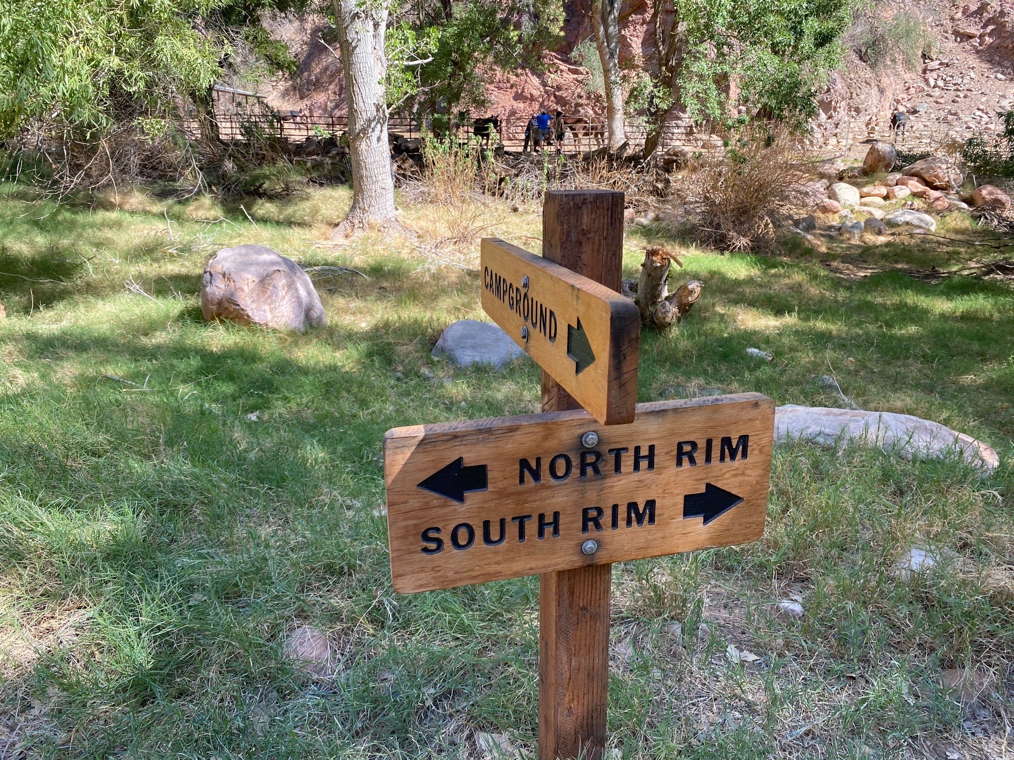 hiking the grand canyon rim to rim