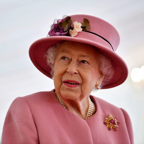 Britain's Queen Elizabeth II visits the Defence Sc