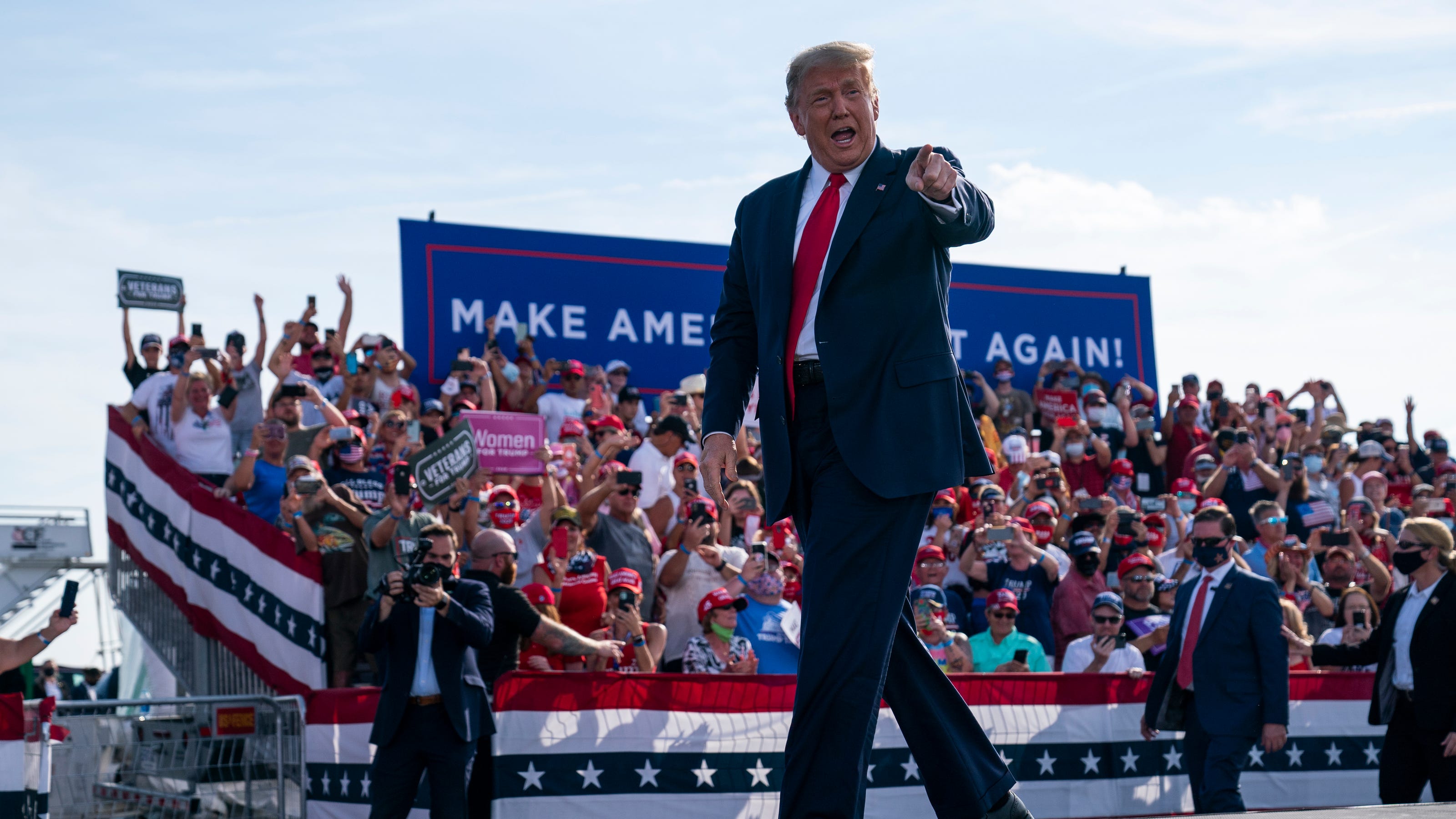 Fact Check Viral Image Is Swiss Festival Not Trump Rally In Florida
