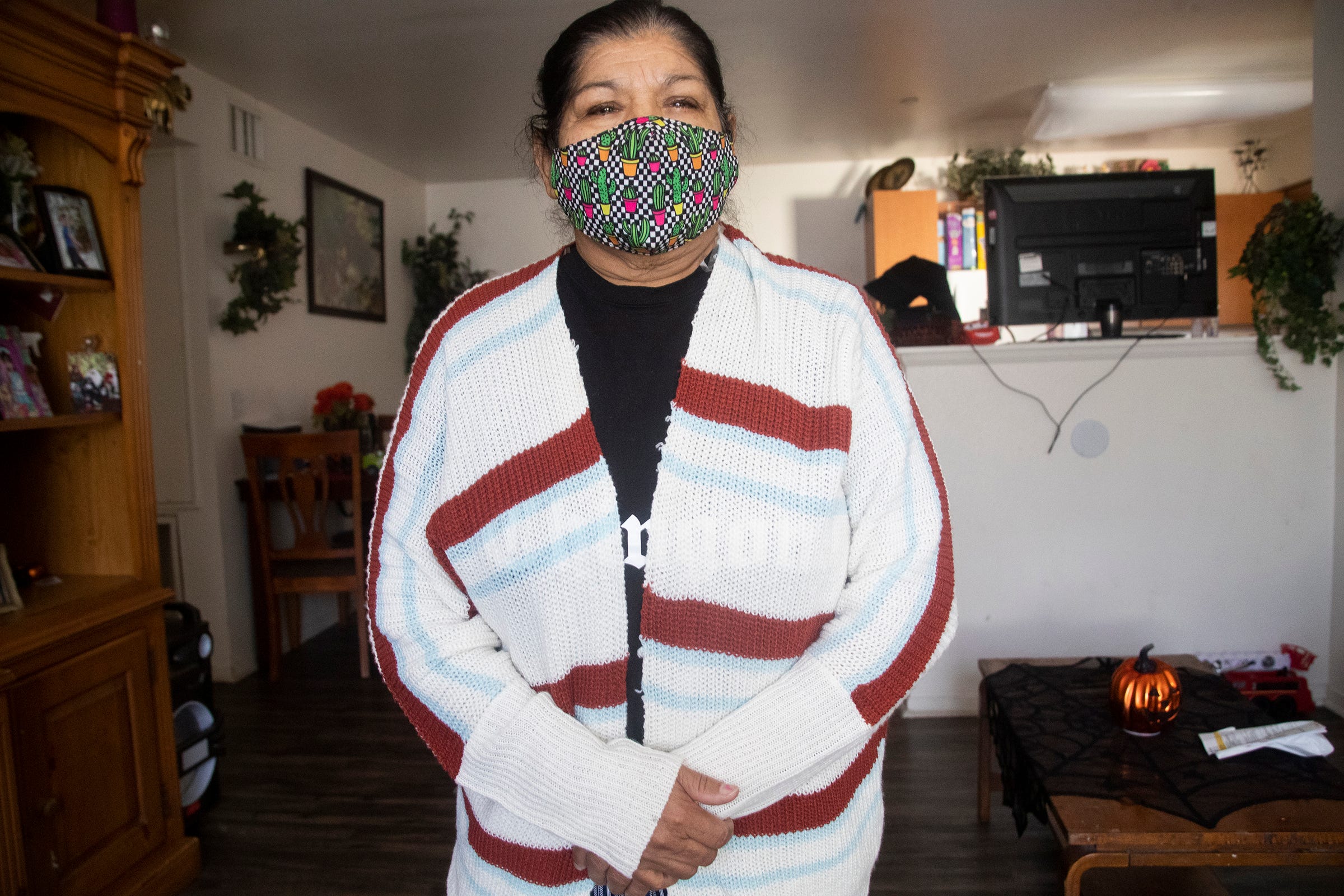 Maria Guadalupe Ortega Valladarez worked in the fields of Imperial County, Calif., for 40 years. She was infected with COVID-19 and was hospitalized due to medical complications.