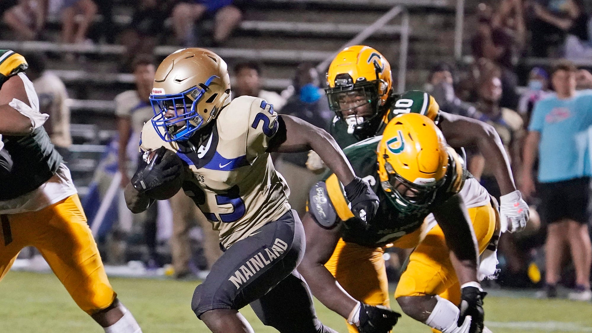 Mainland regains area high school football supremacy, defeats DeLand Mainland regains area high school football supremacy, defeats DeLand