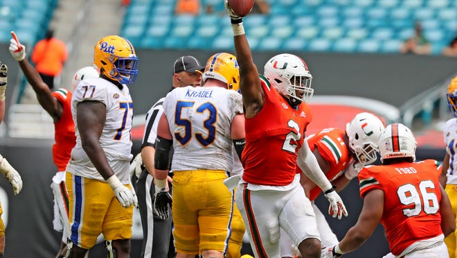 How to watch Hurricanes vs. Virginia football on TV, live stream