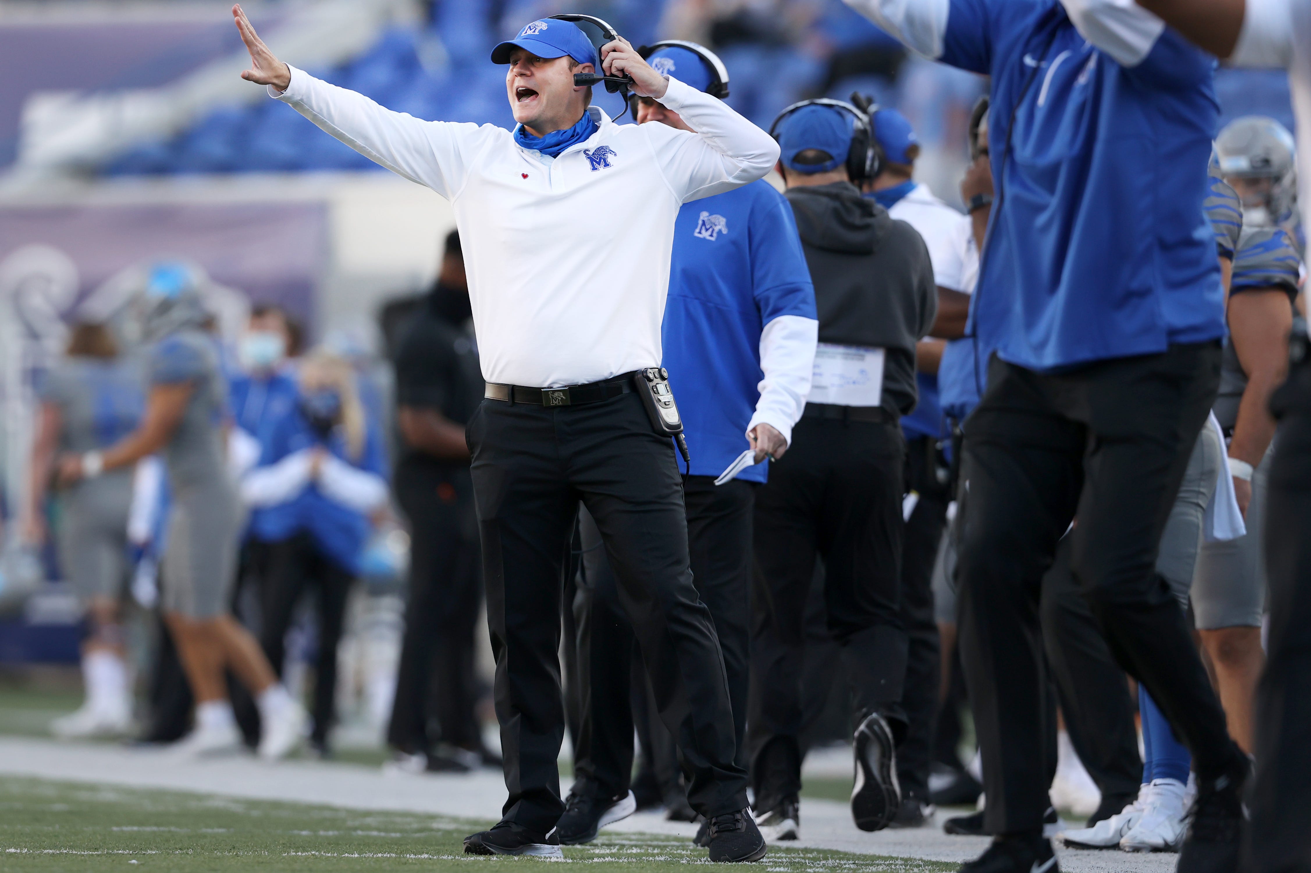 Memphis football Coaching staff's salaries cut by 12