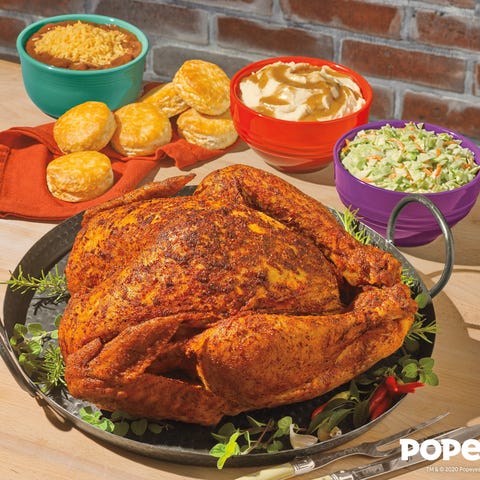 Popeyes is bringing back its Cajun Style Turkey fo