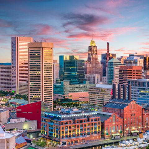 The city of Baltimore and the University of Maryla