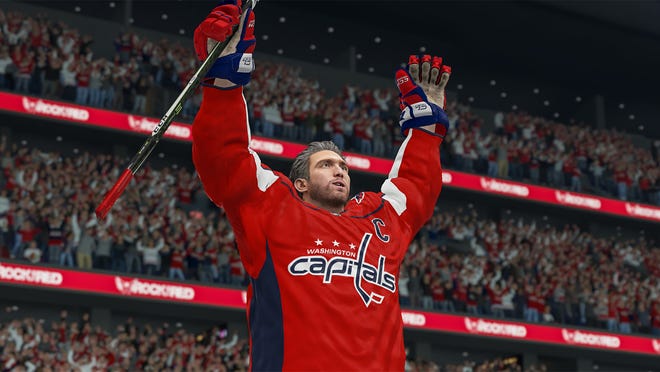 Screenshots of NHL 21 for the PlayStation 4 and Xbox One.