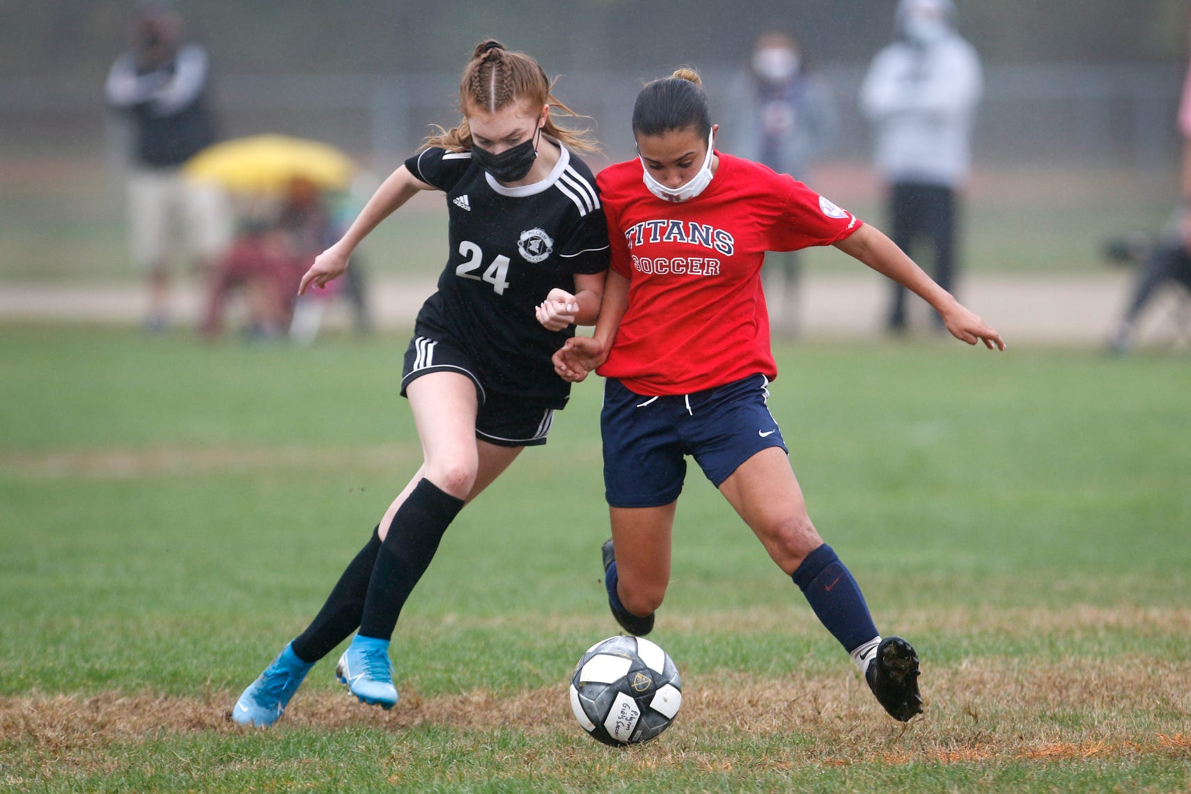 girls soccer slides