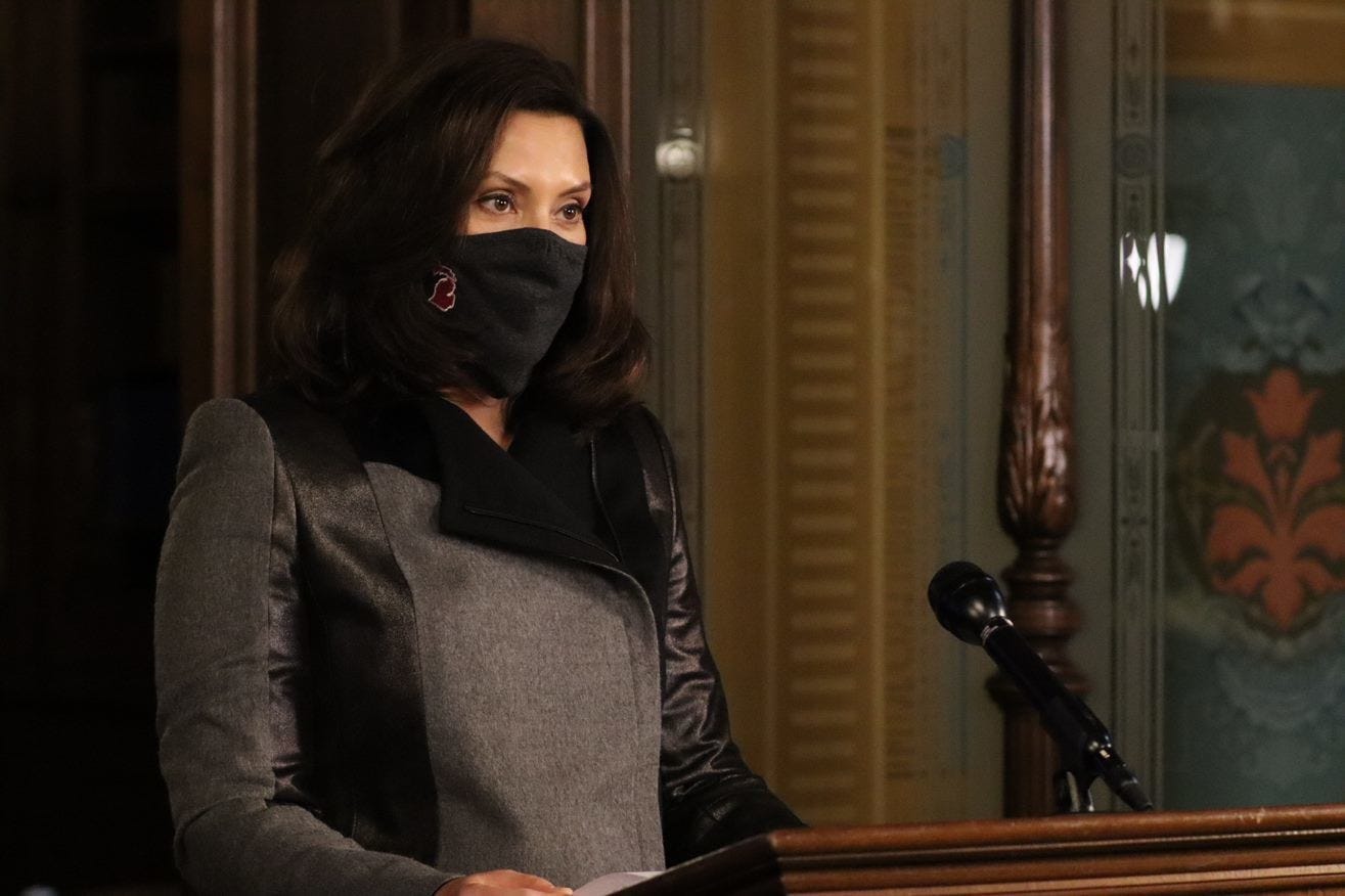 Michigan Gov. Whitmer blasts