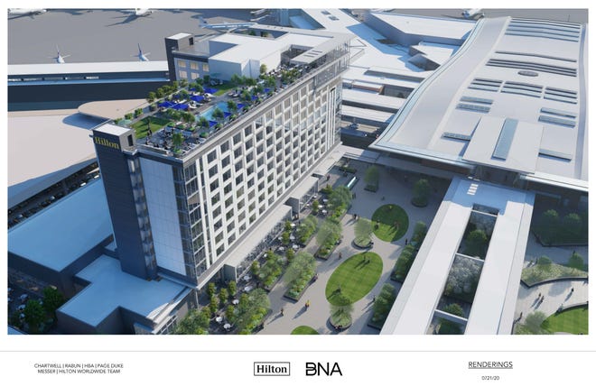 Nashville airport hotel to open in 2023