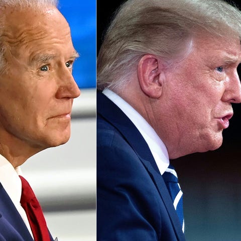 Democratic Presidential nominee Joe Biden and Pres