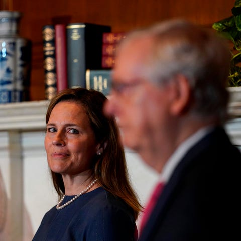 Supreme Court nominee Amy Coney Barrett and Senate