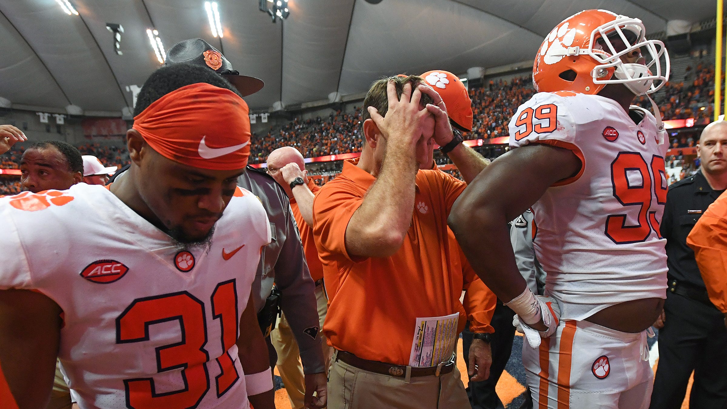Clemson's shocking 2017 loss at Syracuse remains constant reminder