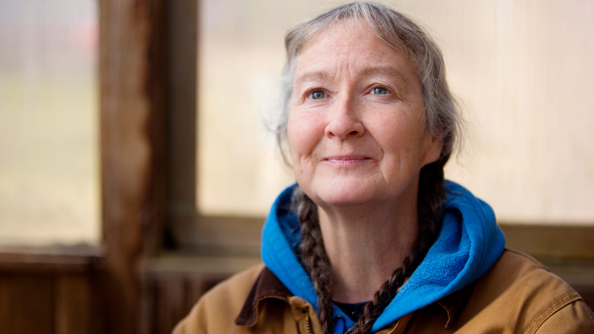 Donna Schwab, has put a lot of work into restoring her stream and land in North Lewisburg, Ohio, February 19, 2020. The Waters of the US rule had protected the stream and others like it until changes were made by the Trump administration.