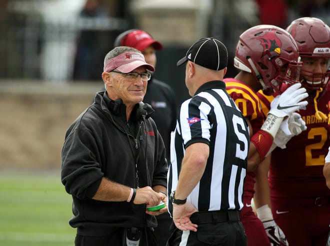 St. John Fisher College football coach Paul Vosburgh says now is the time for high school seniors to get their application process done so it won't be a distraction if they're able to play football in the spring.