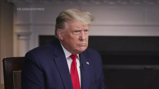 President Trump posted an unedited interview with "60 Minutes" before the scheduled air date this weekend. The video shows Trump growing increasingly prickly as Lesley Stahl presses him on a host of topics. He eventually cuts the interview short. (Oct. 23)