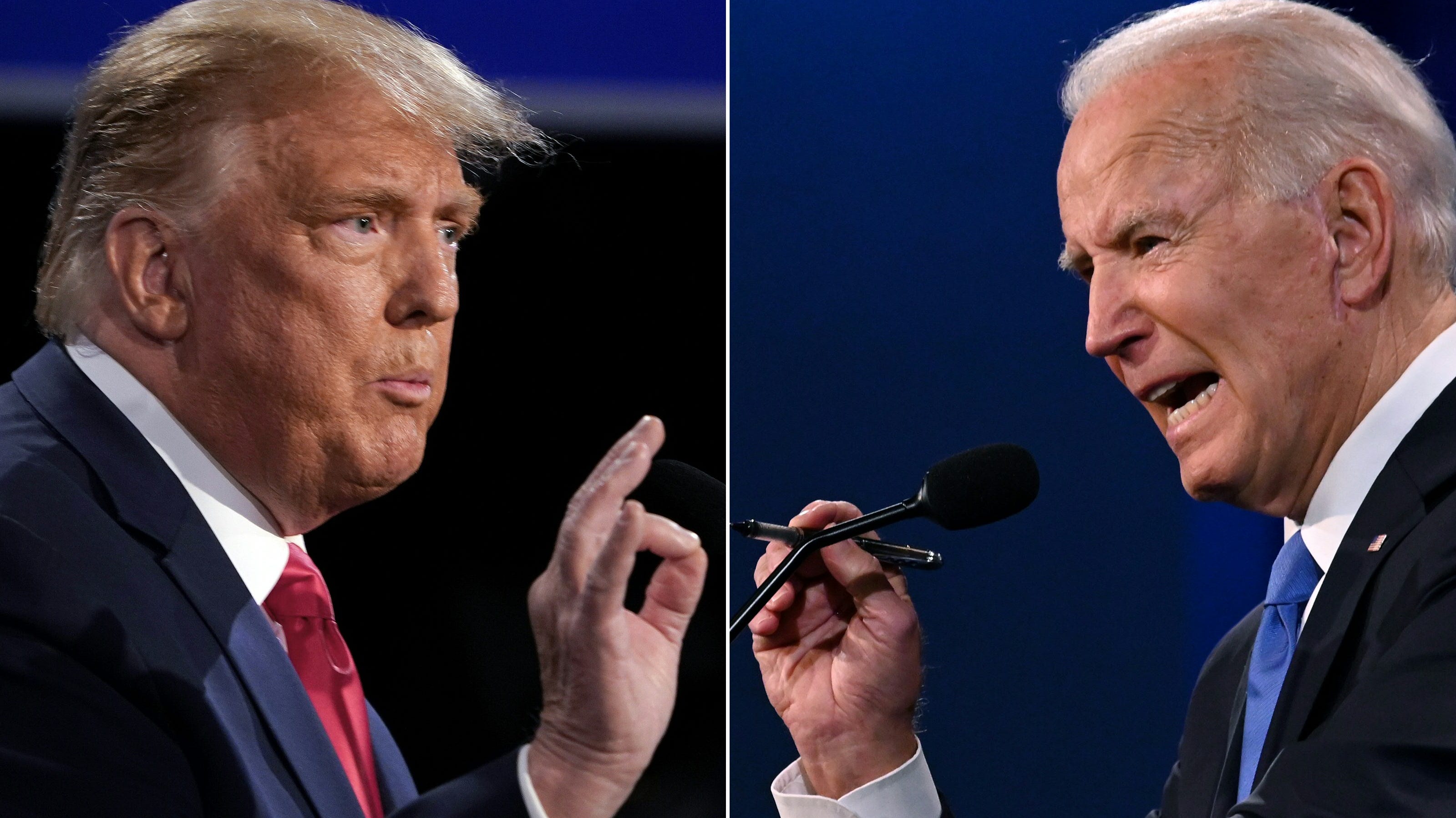 Presidential debate Trump and Biden campaigns both say they won