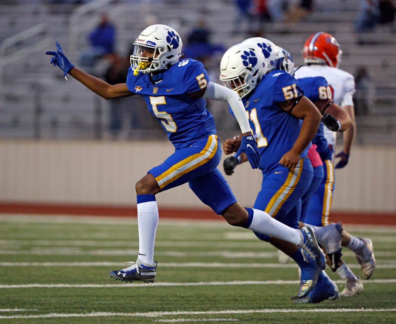 Frenship football Stout play in the trenches key to team success